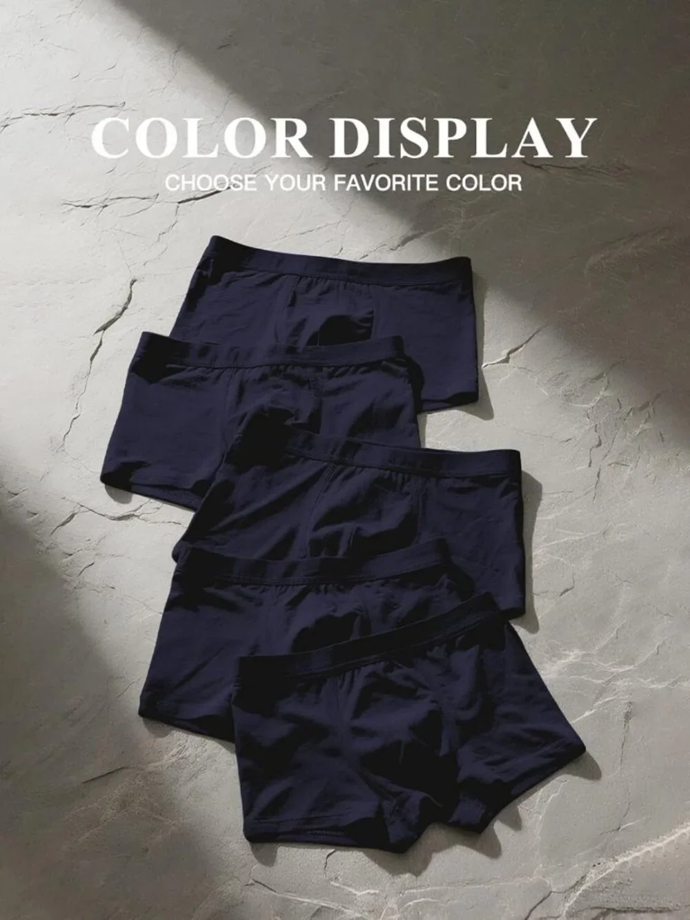 Soft Bamboo Viscose Men's Boxer Briefs - Stretch Trunks Pack for Comfort & Fit